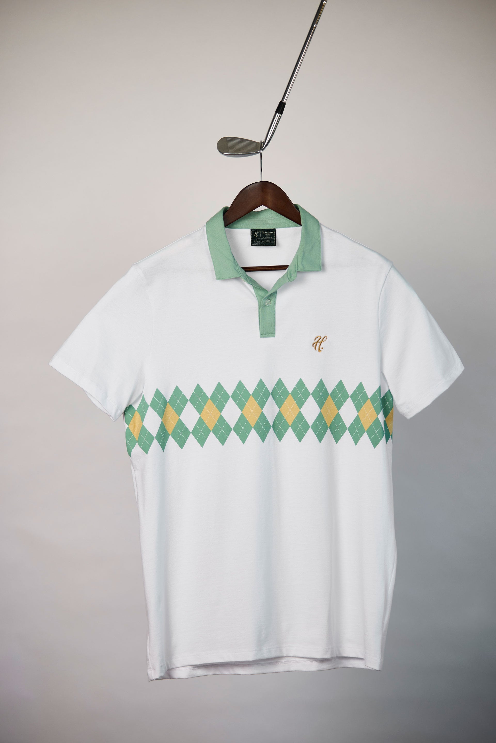 Retro Argyle Sage