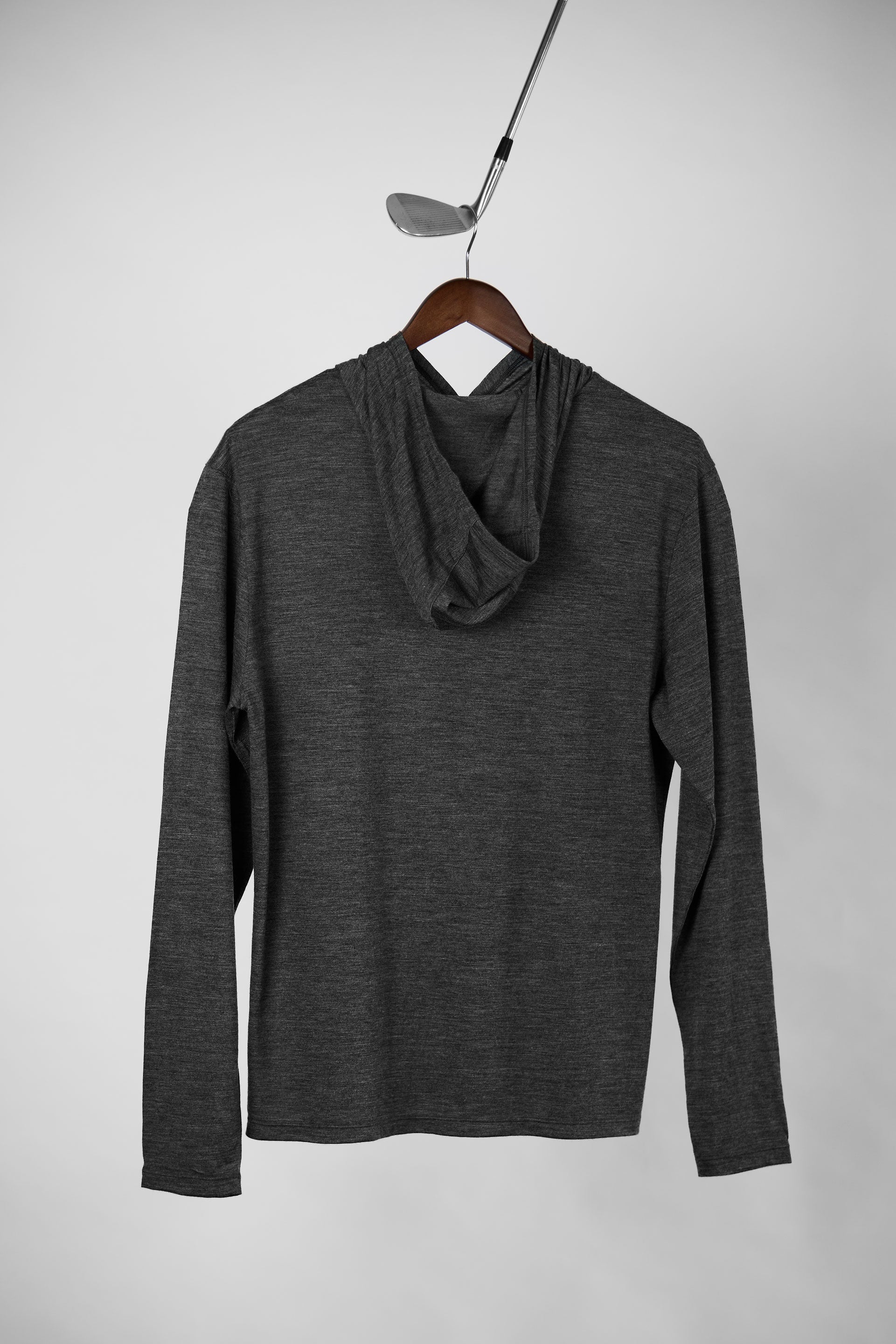 Merino Hoodie Charcoal