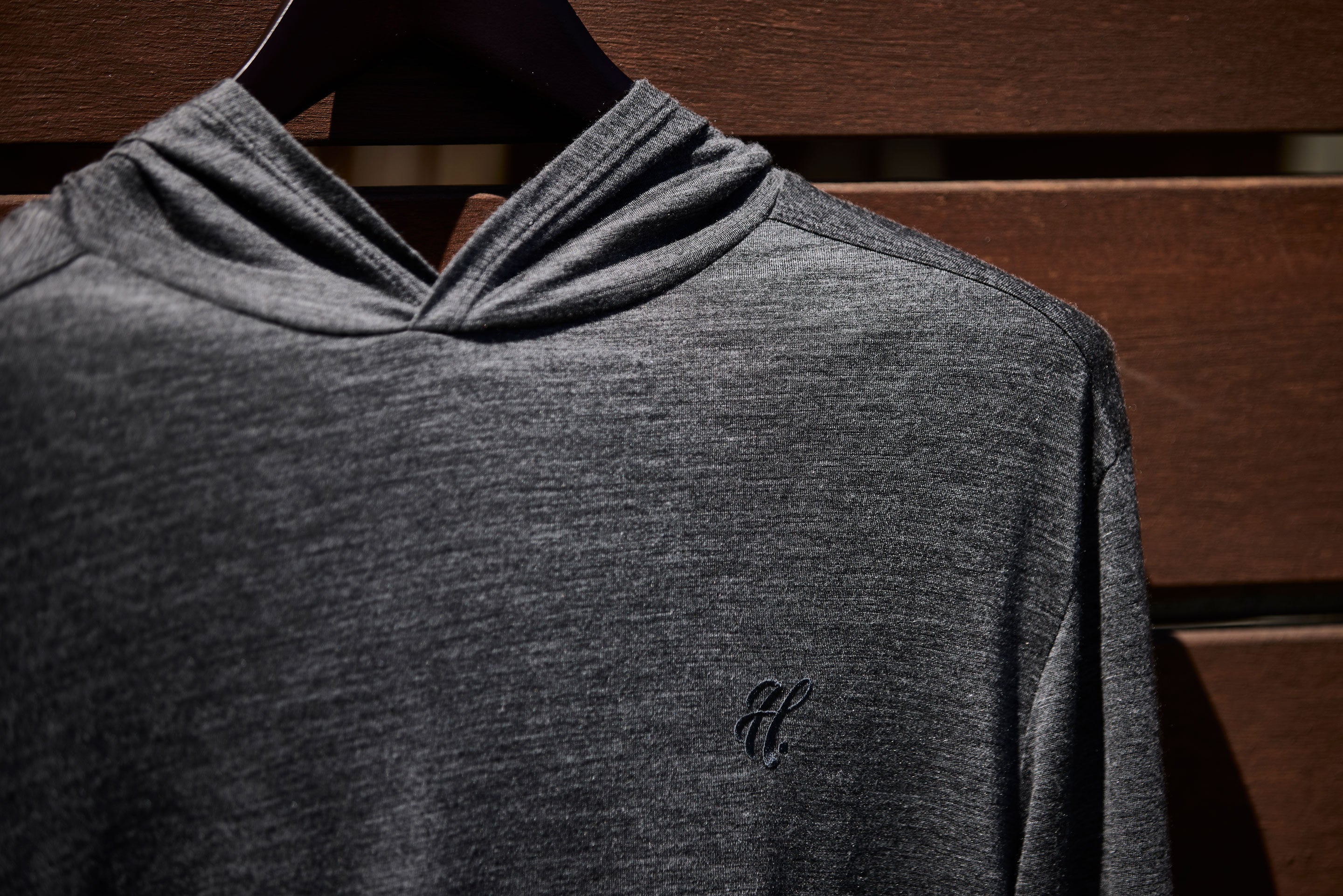 Merino Hoodie Charcoal