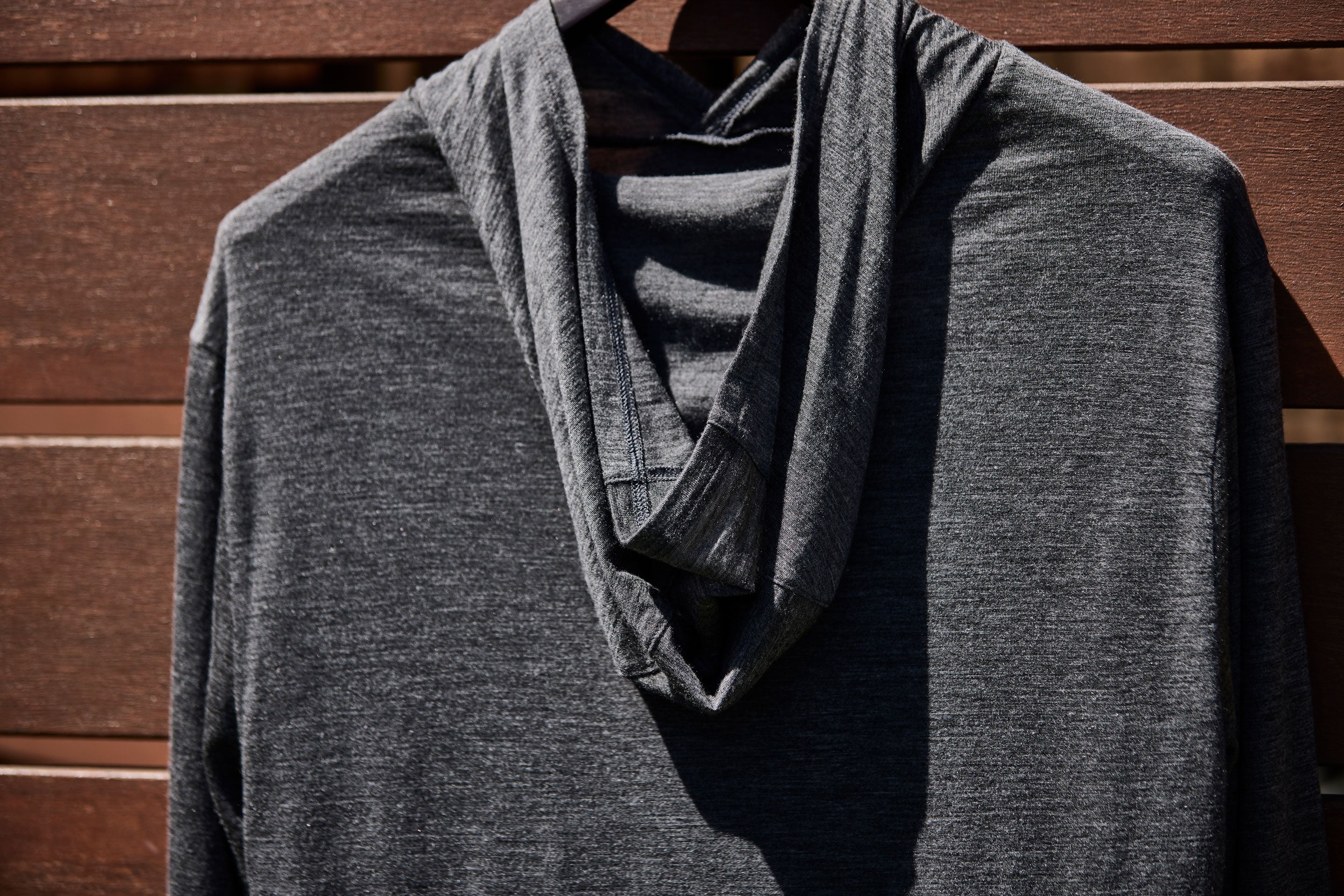 Merino Hoodie Charcoal