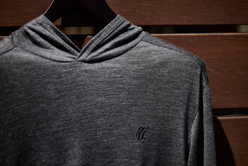 Merino Hoodie Charcoal