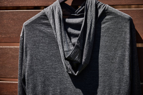 Merino Hoodie Charcoal